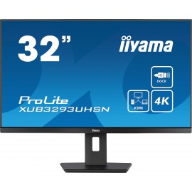 iiyama ProLite XUB3293UHSN-B5 pantalla para PC 80 cm (31.5'') 3840 x 2160 Pixeles 4K Ultra HD LCD Negro