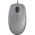 Logitech M110 ratón Ambidextro USB tipo A Óptico 1000 DPI