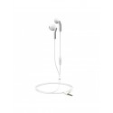 Muvit E56 Auriculares Alámbrico Dentro de oído Llamadas/Música Blanco