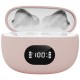 Avenzo AV-TW5010P auricular y casco Auriculares Inalámbrico Dentro de oído Llamadas/Música USB Tipo C Bluetooth Rosa, Blanco