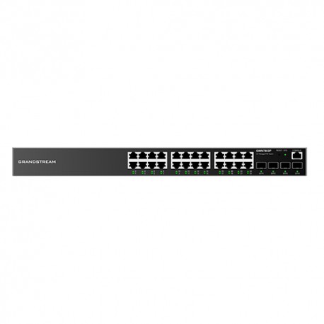 Grandstream Networks GWN7803P switch Gestionado L2+ Gigabit Ethernet (10/100/1000) Negro