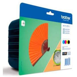 Brother LC129XLVALBP Pack Negro y Tricolor