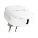 Duracell DRACUSB12W-EU cargador de dispositivo móvil Blanco