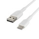 Belkin BoostCharge cable USB 1 m USB 2.0 USB A USB C Blanco