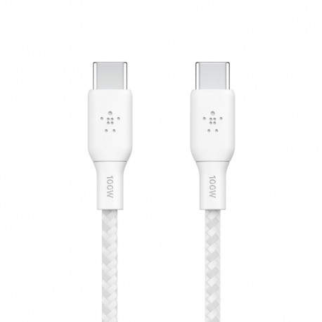 Belkin BOOST CHARGE cable USB 2 m USB 2.0 USB C Blanco