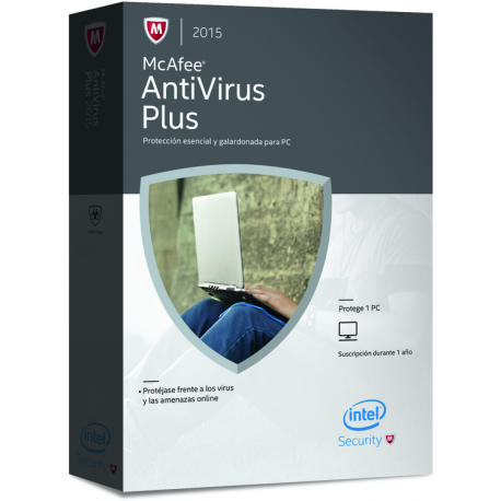 Mcafee Antivirus Plus 1 usuario 2015