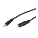 CABLE AUDIO 1xJACK-3.5H A 1xJACK-3.5M 2M EXTENSOR