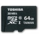 Toshiba 64GB MicroSDXC SD-C064UHS1(BL5A