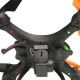 Denver DCW-380 dron con cámara 4 rotores Cuadricóptero 640 x 480 Pixeles 380 mAh Negro, Naranja
