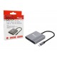 Equip 133488 Adaptador gráfico USB 3840 x 2160 Pixeles Negro, Gris