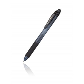 Pentel Energel X Bolígrafo de gel de punta retráctil Negro 12 pieza(s)