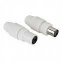 Hama 00205212 conector coaxial 2 pieza(s)