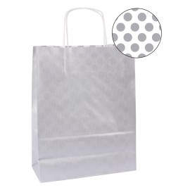 APLI 101850 bolsa de papel Plata