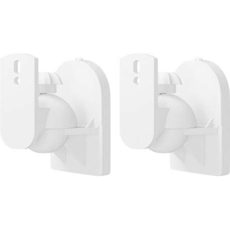 Goobay 49394 soporte de altavoz Pared Acrilonitrilo butadieno estireno (ABS) Blanco