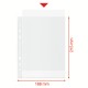 Esselte 627495 protector de hojas 150 x 210 mm (A5) Polipropileno (PP)