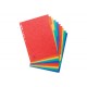 Exacompta 1410E divisor Multicolor 10 pieza(s)