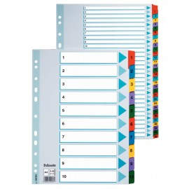 Esselte Carton Index divisor 1 pieza(s)