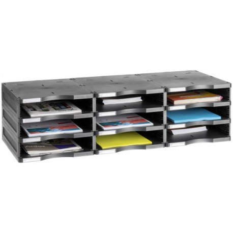 Archivo 2000 6533 NE archivador organizador Poliestireno Negro
