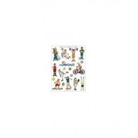 APLI 11441 pegatina para niños