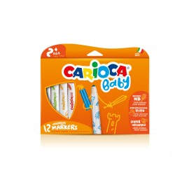Carioca Marker 2+ rotulador Extra-grueso Multicolor 12 pieza(s)