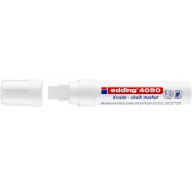 Edding 4090 marcador de tiza Cincel Blanco 5 pieza(s)