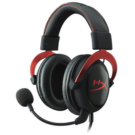 Kingston Technology HyperX Cloud II Gaming Headset - Red KHX-HSCP-RD