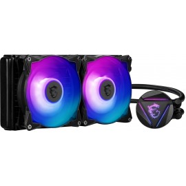 MSI MAG CORELIQUID 280R V2 sistema de refrigeración para ordenador Carcasa del ordenador Enfriador 14 cm Negro