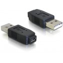 DeLOCK Adapter USB micro-A+B female to USB2.0-A male 65029