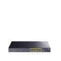 SWITCH CUDY 16-PORT GIGABIT POE+SWITCH WITH 2 GIGABIT SFP PORTS 200W