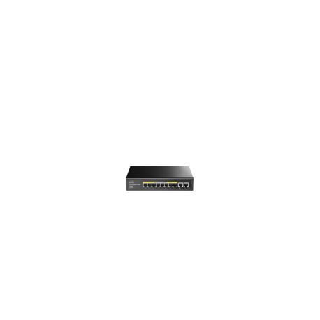 SWITCH CUDY 8-PORT GB POE+SWITCH 2 GB UPLINK PORTS 120W