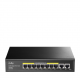 SWITCH CUDY 8-PORT GB POE+SWITCH 2 GB UPLINK PORTS 120W