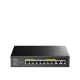 SWITCH CUDY 8-PORT GB POE+SWITCH 2 GB UPLINK PORTS 120W