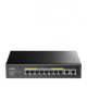 SWITCH CUDY 8-PORT GB POE+SWITCH 2 GB UPLINK PORTS 120W