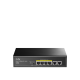 SWITCH CUDY 6-PORT 10/100M POE+ SWITCH 60W