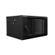 Lanberg WF02-6606-10B armario rack 6U Bastidor de pared Negro