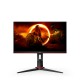 AOC G2 Q24G2A/BK pantalla para PC 60,5 cm (23.8'') 2560 x 1440 Pixeles Negro, Rojo