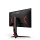 AOC G2 Q24G2A/BK pantalla para PC 60,5 cm (23.8'') 2560 x 1440 Pixeles Negro, Rojo