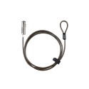 CABLE LOCK DE SEGURIDAD TIPO NANO CON COMBINACION PARA PORTATILES 1.5M GRIS TOOQ