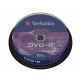 Verbatim DVD+R Matt Silver 43498
