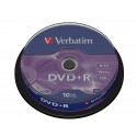 Verbatim DVD+R Matt Silver 43498