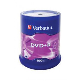 Verbatim DVD+R Matt Silver 43551