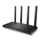 TP-Link ARCHER AX12 router inalámbrico Ethernet rápido Tribanda (2,4 GHz/5 GHz/5 GHz) Negro