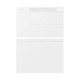 Samsung EF-BX810PWEGWW funda para tablet 31,5 cm (12.4'') Libro Blanco