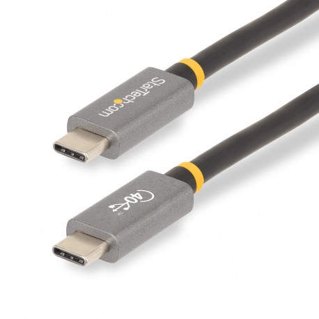StarTech.com Cable de 1m USB4 - Cable USB-C Certificado por USB-IF - Cable USB Tipo C