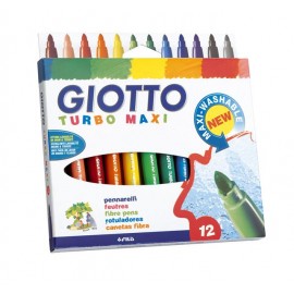 Giotto Turbo Maxi rotulador Plata 12 pieza(s) - 456025