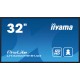iiyama PROLITE Pizarra de caballete digital 80 cm (31.5) LED Wifi 500 cd / m² Full HD