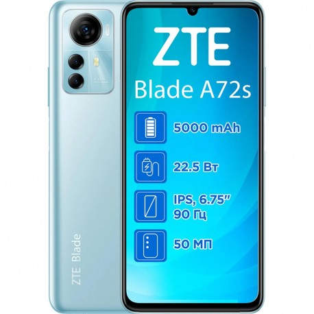 SMARTPHONE ZTE A72s 4G 3GB 64GB AZUL