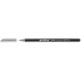 Edding 1200 rotulador Fino Gris, Plata 1 pieza(s)