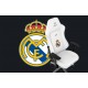 noblechairs Hero Real Madrid Edition Silla para videojuegos de PC Asiento acolchado tapizado Blanco