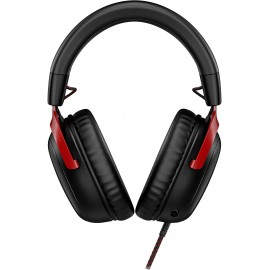 HP HyperX Cloud III - Auriculares gaming (negro-rojo)